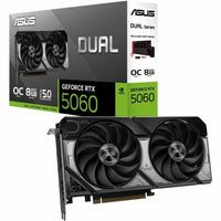 ASUS DUAL-RTX5060-O8G Graphic Card -GeForce RTX 5060 8GB GDDR7 OC Edition 128Bit