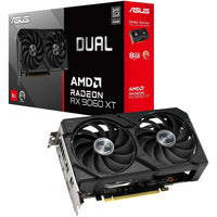 Asus DUAL-RX9060XT-8G AMD Radeon 8GB 7680 GDDR6 PCIe5 HDI- 2x DP Graphics Card