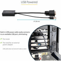 StarTech DVI2DP2 DVI to DisplayPort Adapter with USB Power - Black