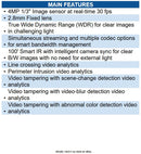 Digital Watchdog DWC-VSDG04BI MEGApix 4MP WDR Vandal Dome IP Camera w/ Smart IR