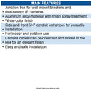 Digital Watchdog DWC-WMJUNCW Junction Box for Wall Mount Brackets