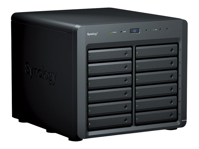 Synology DX1215II - Hard drive array - 12 bays (SATA-600) -InfiniBand (external)