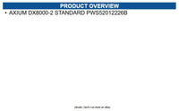Ingenico DX8002-USSCN02A AXIUM DX8000-2 STANDARD PWS52012226B