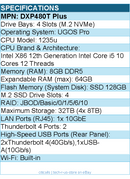UGREEN DXP480T Plus NAS - All-Flash Thunderbolt4 Ci5 8GB DDR5 Diskless Retail