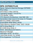 UGREEN DXP8800 Plus NAS - 8-Bay Thunderbolt Ci5 8GB DDR5 Diskless Retail