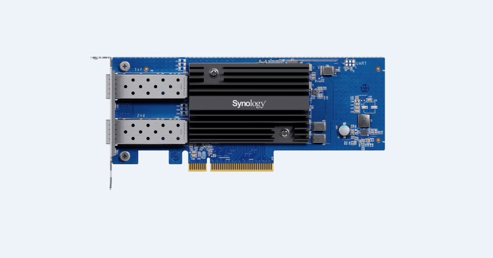 Synology E10G30-F2 2-Port 10GbE SFP+ PCIe Network Adapter Retail