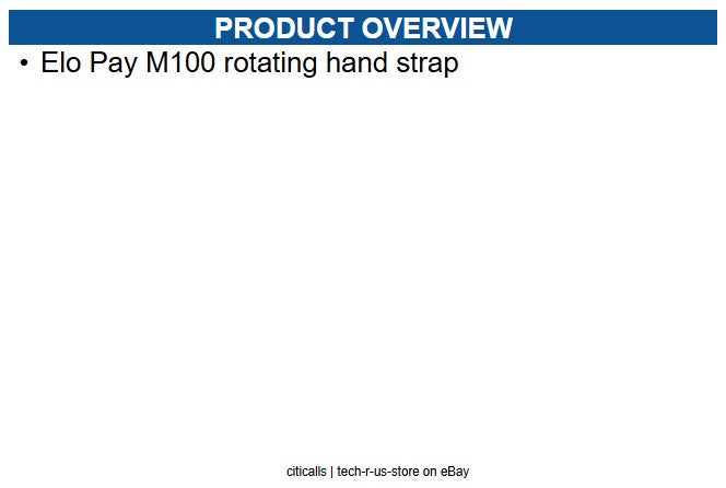 Elo E120428 Hand Strap Rugged - Elo Pay M100 rotating hand strap