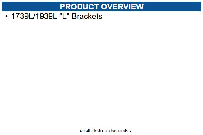 Elo E147211 Mounting Brackets 19" Screen Support - 50