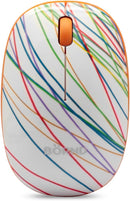 Bornd E220 SLIM-RAINBOW - mouse - 2.4 GHz - 3 buttons - wireless - 2.4 GHz