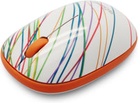 Bornd E220 SLIM-RAINBOW - mouse - 2.4 GHz - 3 buttons - wireless - 2.4 GHz