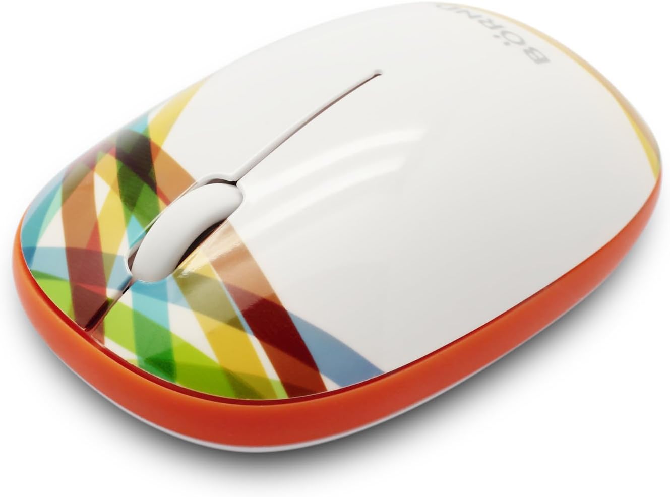 Bornd E220 WIDE-RAINBOW - Mouse - optical - 3 buttons - wireless - 2.4 GHz