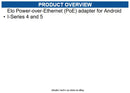 Elo E669163 Power-over-Ethernet (PoE) adapter for Android I-Series 4 and 5