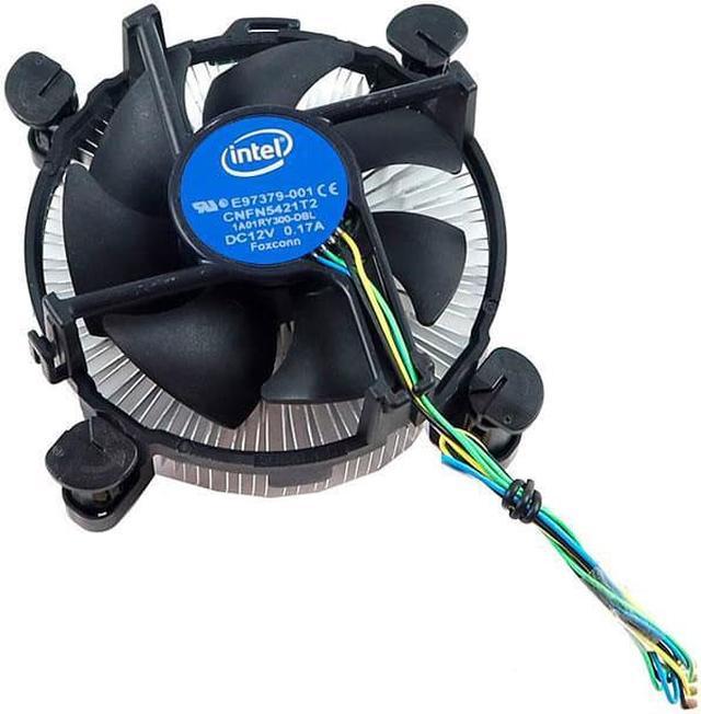 Intel E97379-001 FOXCONN - Processor heatsink - 3100 rpm - 12 V