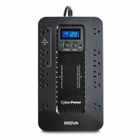 CyberPower EC850LCD Ecologic UPS Systems - 850VA/510W, 120 VAC - NEMA 5-15P