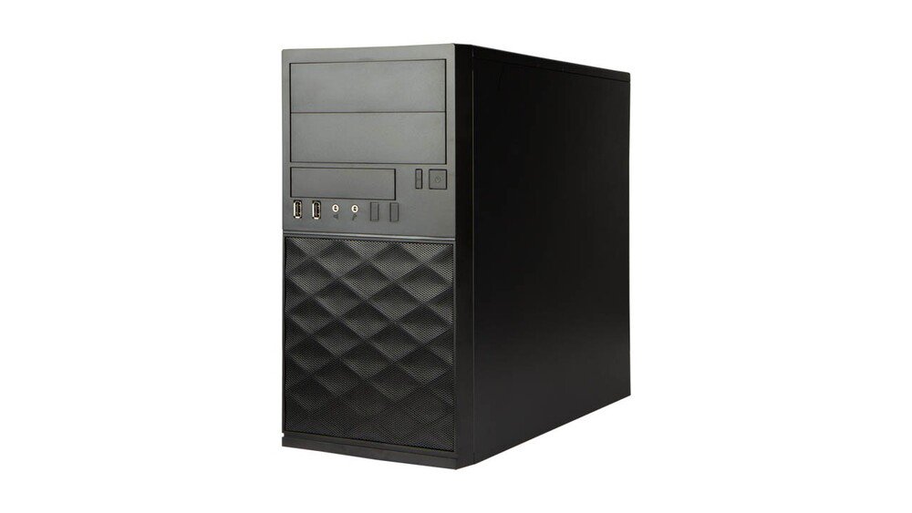 In-Win EFS052.CH450TB3.2 Mini Tower PC Case Micro ATX Front Audio USB Black