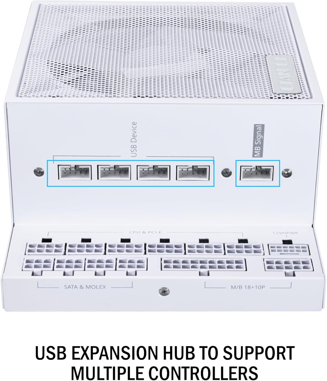 Lian-Li EG1300 White Power Supply 1300W 80+ PLATINUM Full Modular ATX White