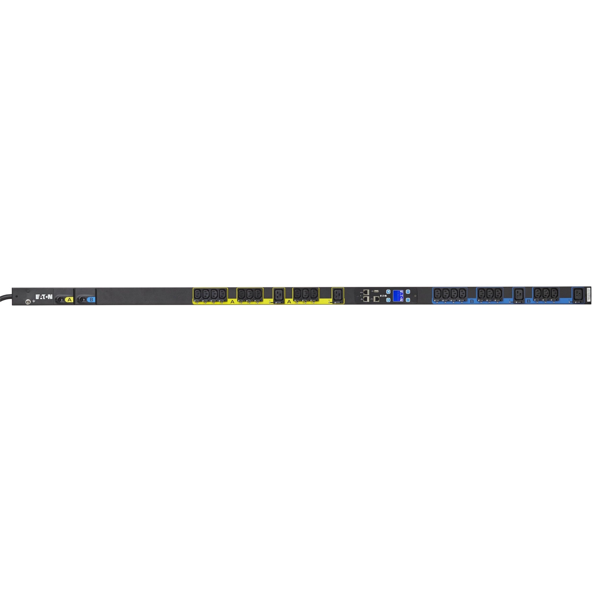 Eaton EMA107-10 PDU 5.76 kW max 200-240V 24A 24 Outlet Single-Phase PDU - Switch