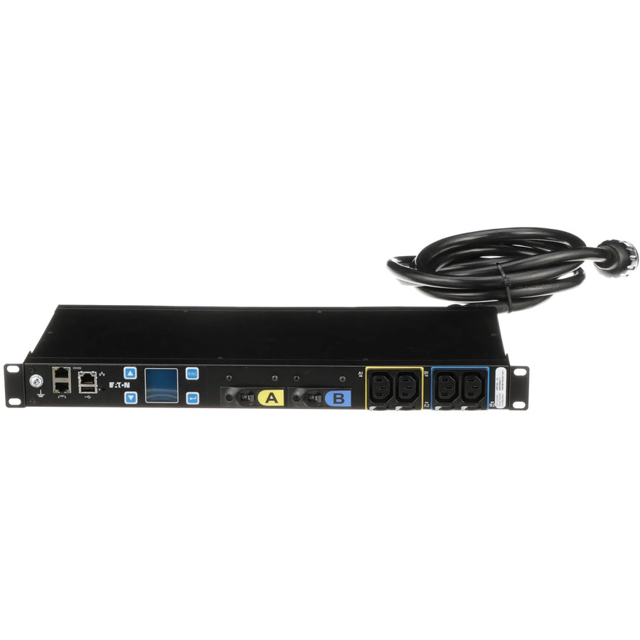 Eaton EMIT05-10 Metered Input rack PDU, 1U, L6-30P input, 5.76 kW max
