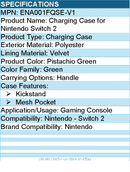 Belkin ENA001FQSE-V1 Charging Case for Nintendo Switch 2 - Pistachio Green