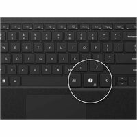 Microsoft EP2-00395 Surface Pro 13-inch Keyboard - Wireless - Compact - Black