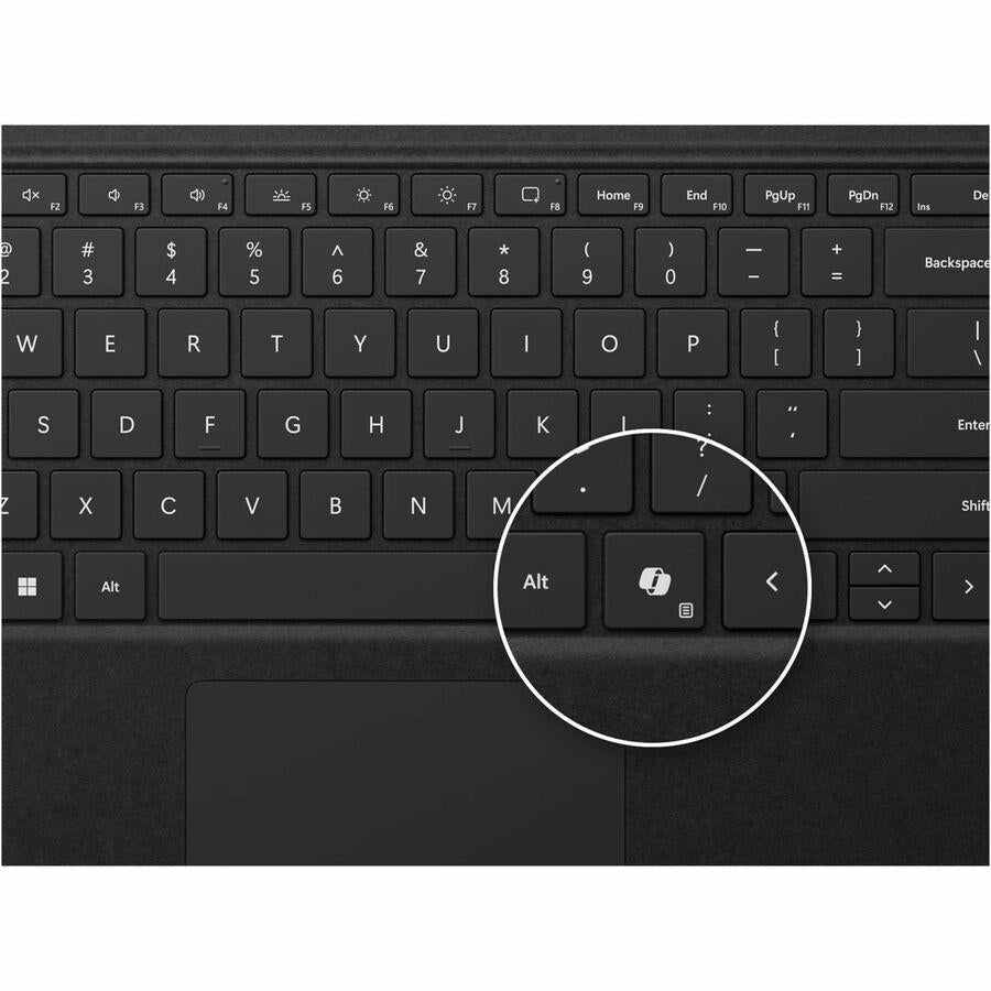 Microsoft EP2-00395 Surface Pro 13-inch Keyboard - Wireless - Compact - Black