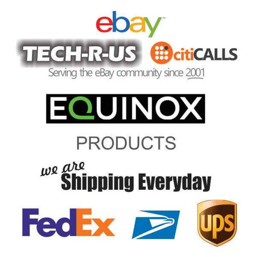 Equinox A10400-150E Luxe 6200 Wired Credit Card Payment Terminal Straight Cable
