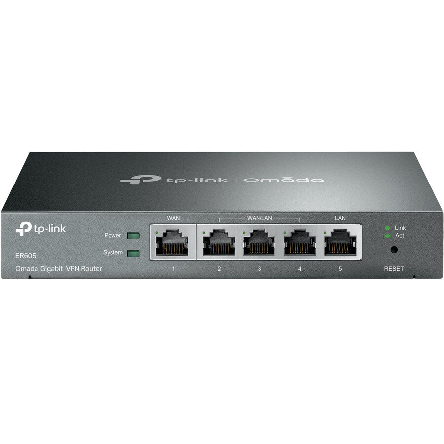 TP-Link ER605 - Multi-WAN Wired VPN Router - Omada SDN Integrated
