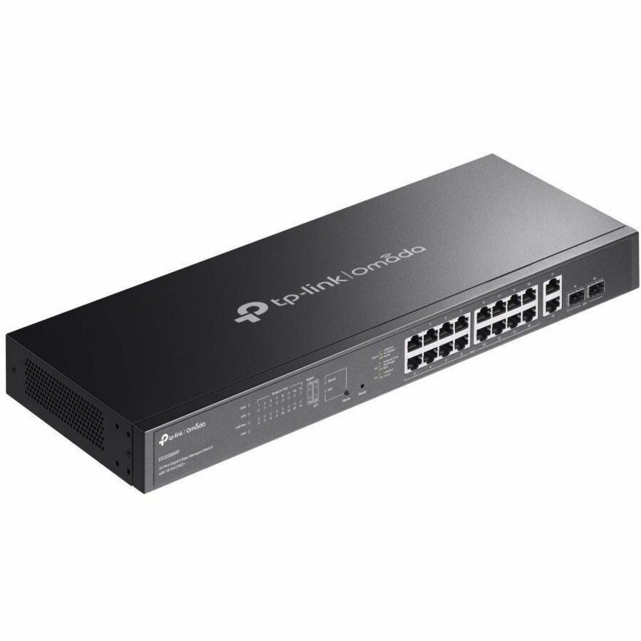 TP-Link Omada ES220GMP 20-Port Gigabit Easy Managed Switch with 16-Port PoE+