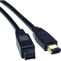 Eaton F017-006 FireWire 800 IEEE 1394b Hi-speed Cable (9pin/6pin M/M) 6 ft.
