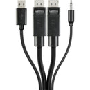 Belkin F1D9020B10T KVM Cable for KVM Switch, Computer, Server, Keyboard/Mouse