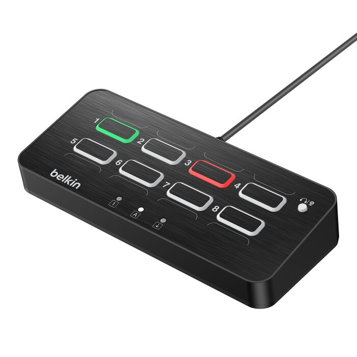 Belkin F1DN-KVM-REM8 Secure KVM Remote Control 8-Port - For Secure KVM