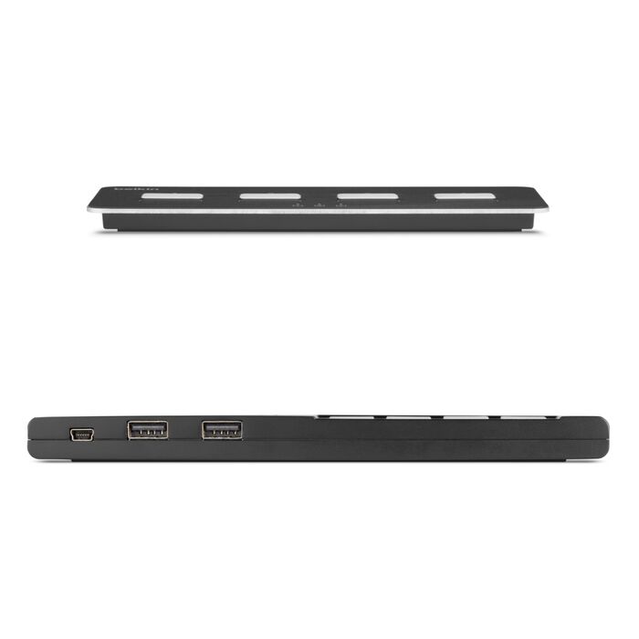 Belkin F1DN004MOD-KM-4 4-Port Modular Secure KM Switch PP4.0 W/ Remote