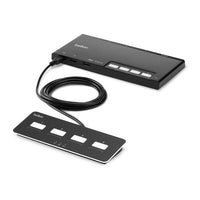 Belkin F1DN004MOD-KM-4 4-Port Modular Secure KM Switch PP4.0 W/ Remote