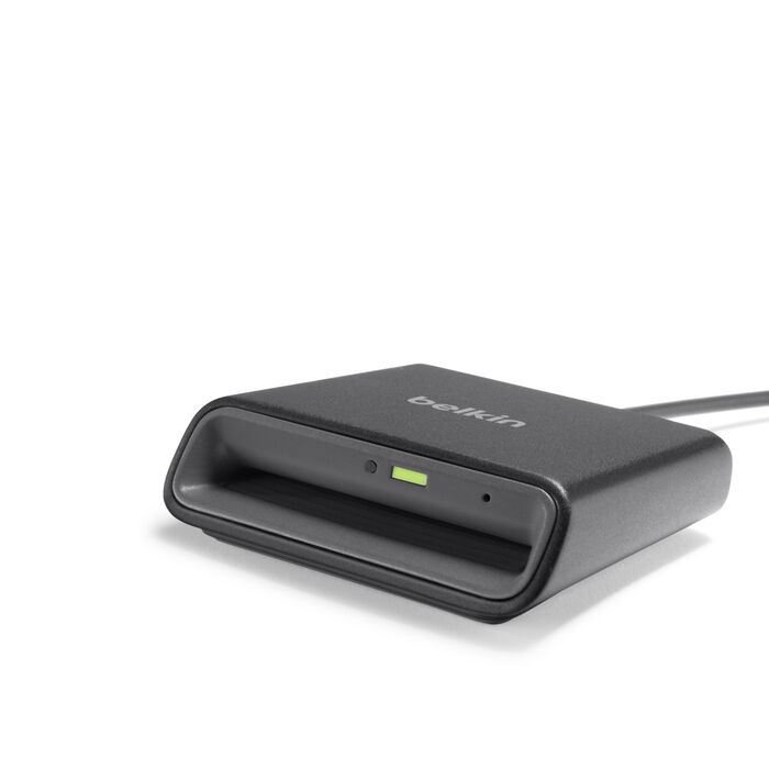 Belkin F1DN005U Cybersecurity and Secure KVM USB Smart Card / CAC Reader - Cable
