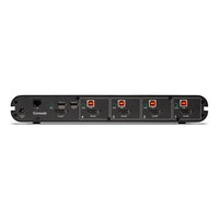 Belkin F1DN104KVM-UNN4 Universal 2nd Gen Secure KVM Switch - Tamper Resistant