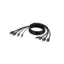 Belkin F1DN2CCBL-HH10T KVM Cable for Audio/Video Device, Computer, KVM Switch
