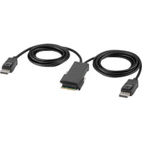 Belkin F1DN2MODCCP06 Modular DP Dual-Head Console Cable 6 ft - KVM Cable