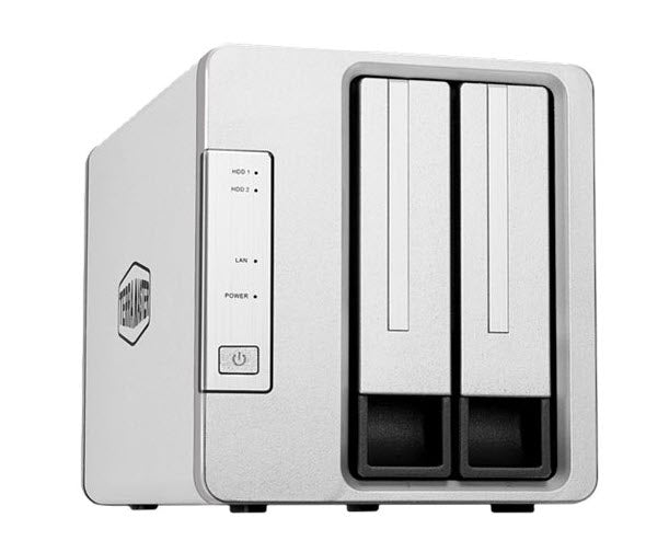 TerraMaster F2-423 - NAS server - 2 bays - SATA 6Gb/s - RAID 0, 1, 5, 6, 10