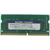 Super Talent F26SA8GV - DDR4 - module - 8 GB - SO-DIMM 260-pin - 2666 MHz