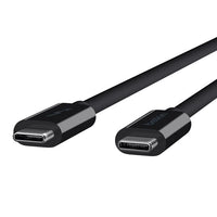 Belkin F2CD081BT1M-BLK 60W Thunderbolt 3 USB-C to USB-C Cable - Black