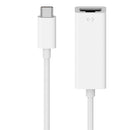 Belkin F2CU040DSWHTAPL USB-C to Gigabit Ethernet Adapter - USB Type C