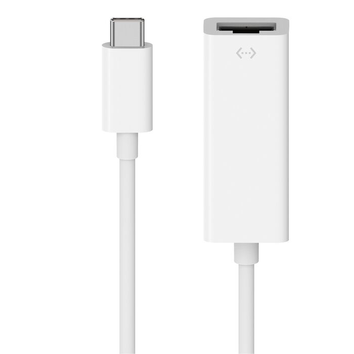Belkin F2CU040DSWHTAPL USB-C to Gigabit Ethernet Adapter - USB Type C