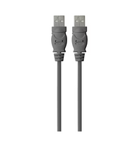 Belkin F3U131-10 USB Data Transfer Cable - 10 ft - USB 2.0 Type A