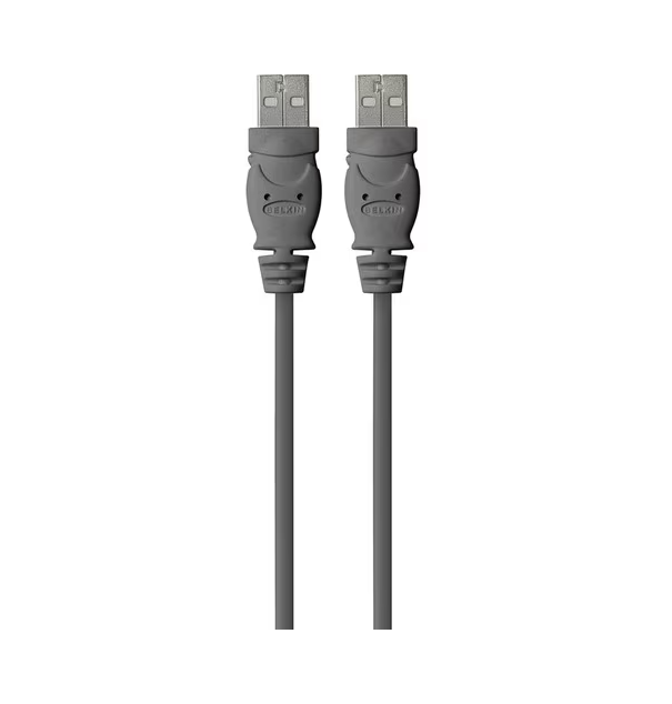 Belkin F3U131-10 USB Data Transfer Cable - 10 ft - USB 2.0 Type A