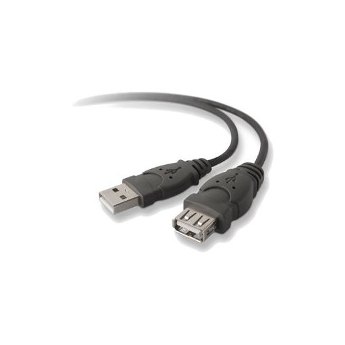 Belkin F3U134B03 USB Extender Cable - Type A Male - Type A Female USB - 3ft