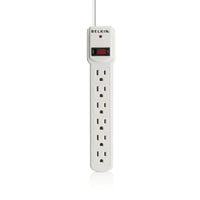 Belkin F5C047 6-Outlet Surge Protector with 3-foot Power Cord - 120 V AC