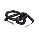 Belkin F8V101-25-BK Coiled Telephone Handset Cable - RJ-11 Male - Black