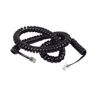 Belkin F8V101-25-BK Coiled Telephone Handset Cable - RJ-11 Male - Black