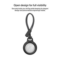 Belkin F8W974BTBLK Secure Holder with Strap for AirTag - Black
