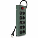 Belkin F9D1000-15 10-Outlet Metal Surge Protector - 15ft Cord - Straight Plug